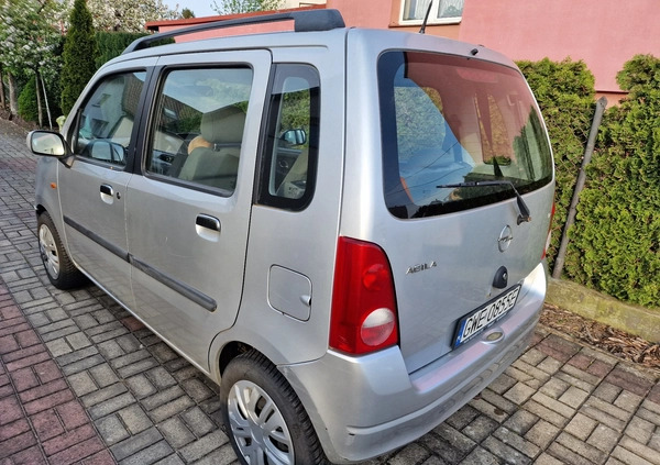 Opel Agila cena 6300 przebieg: 112068, rok produkcji 2003 z Rumia małe 22